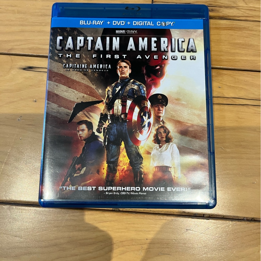 2/$10 Captain America the First Avenger Blu-Ray and DVD